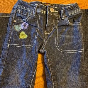 Embroidered size toddler 4T jeans
